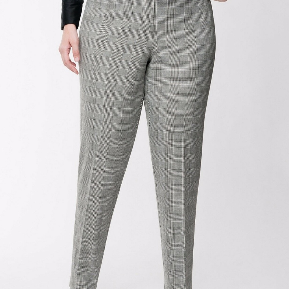 #1002-Lane Bryant Lena 26 Plaid Trouser